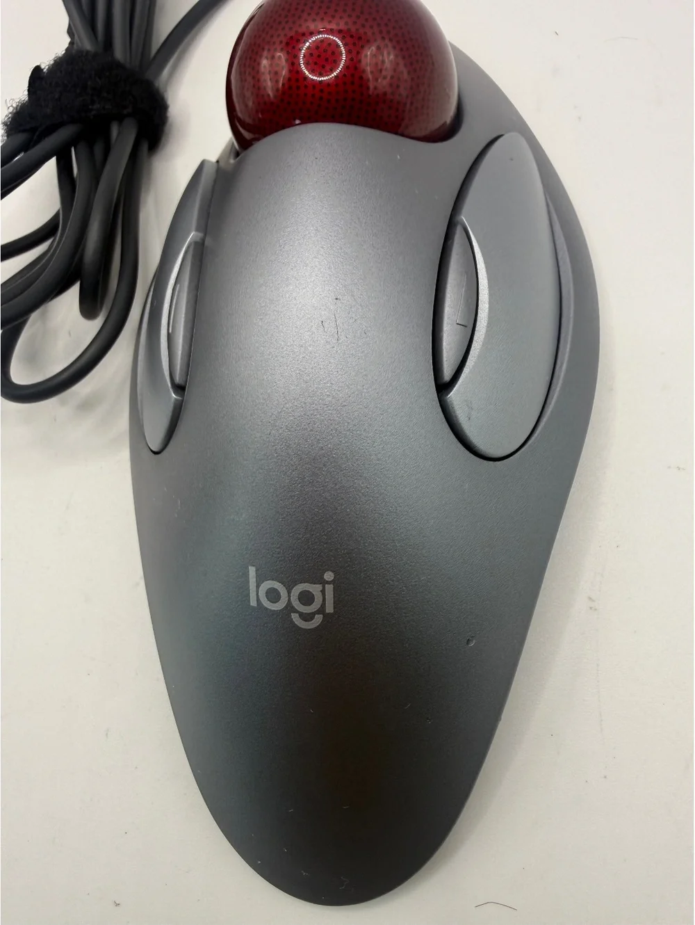 Logitech Trackball Mouse Wired USB Optical Trackball T-BC21